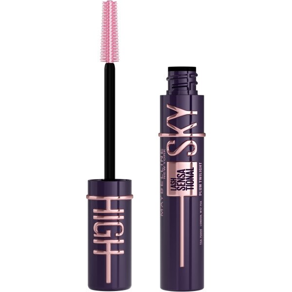 MAYBELLINE Lash Sensational Sky High Mascara blakstienų tušas Plum Twilight 7ml MAYBELLINE Lash Sensational Sky High Mascara blakstienų tušas Plum Twilight 7ml