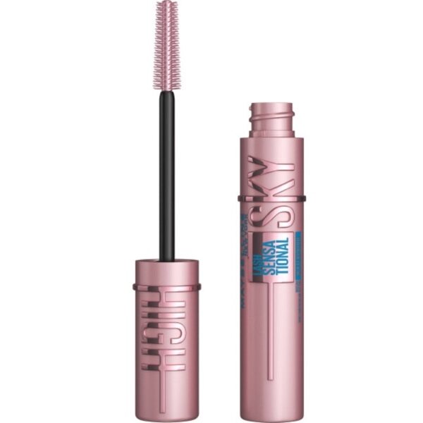 MAYBELLINE Lash Sensational Sky High Waterproof Mascara blakstienų tušas atsparus vandeniui Black 6ml MAYBELLINE Lash Sensational Sky High Waterproof Mascara blakstienų tušas atsparus vandeniui Black 6ml