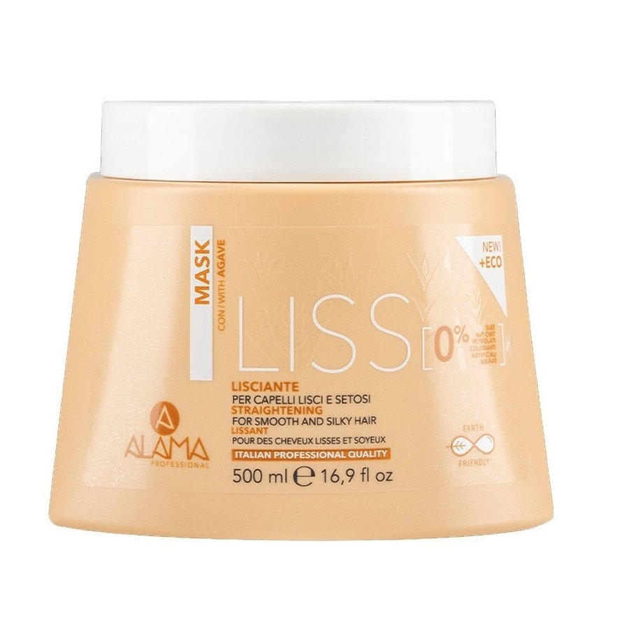 ALAMA Liss Hair MaskpPlaukų kaukė su agavos ekstraktu 500ml ALAMA Liss Hair MaskpPlaukų kaukė su agavos ekstraktu 500ml