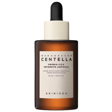 Madagascar Centella Probio-Cica veido ampulė - serumas, skirtai jautriai ir į spuogus linkusiai odai. 50ml