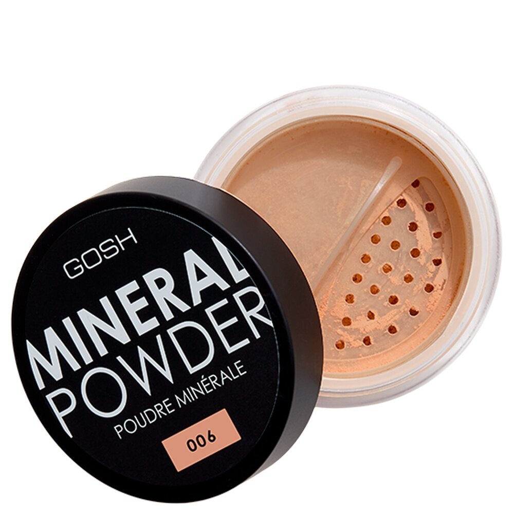 GOSH Mineral Powder biri mineralinė pudra 006 Honey 8g
