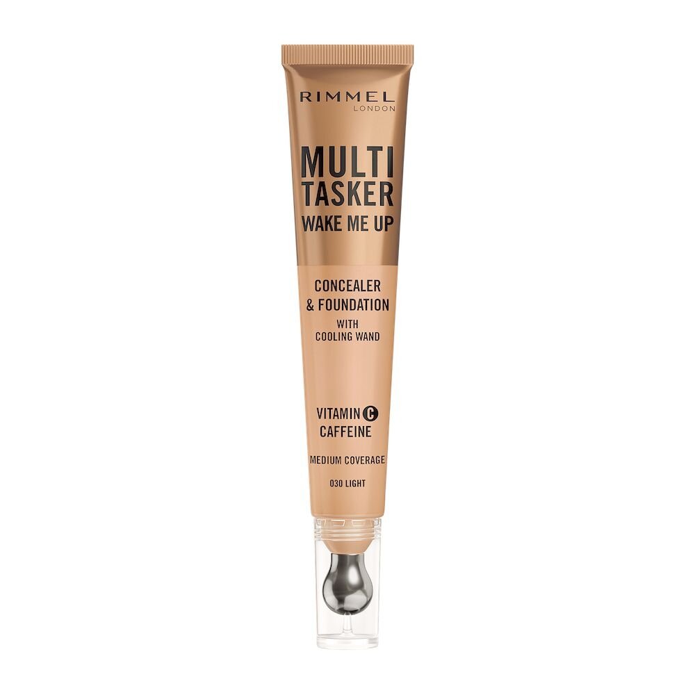 RIMMEL „Multi-Tasker Wake Me Up“ maskuoklis su masažuojančiu aplikatoriumi 030 Light 20 ml RIMMEL „Multi-Tasker Wake Me Up“ maskuoklis su masažuojančiu aplikatoriumi 030 Light 20 ml