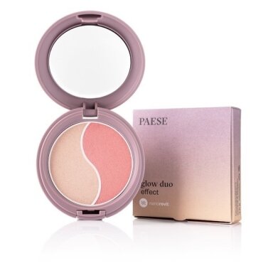 Paese Nanorevit Glow Duo Effect skaistalų paletė 100 4.5g