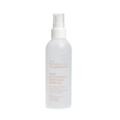 Naturally We Care tonizuojantis odos valymas + lengvas makiažo šalinimas 200ml