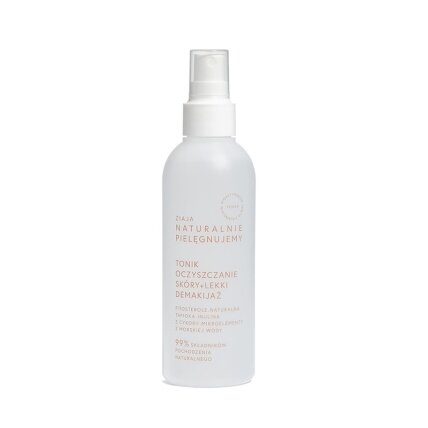 Naturally We Care tonizuojantis odos valymas + lengvas makiažo šalinimas 200ml Naturally We Care tonizuojantis odos valymas + lengvas makiažo šalinimas 200ml