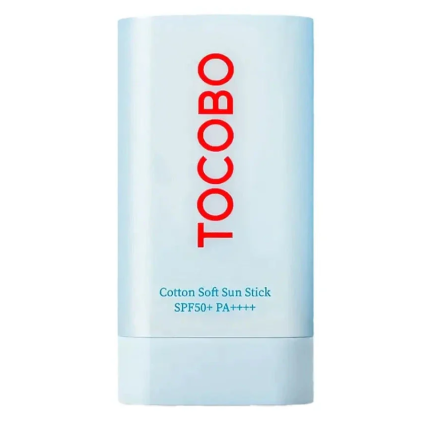 Pieštukas nuo saulės TOCOBO COTTON SOFT SUN STICK SPF50+ PA++++ Pieštukas nuo saulės TOCOBO COTTON SOFT SUN STICK SPF50+ PA++++