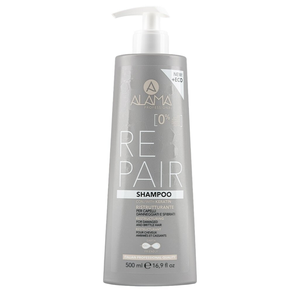 ALAMA Repair Shampoo šampūnas pažeistiems plaukams 500ml