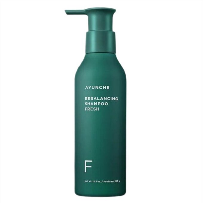 AYUNCHE Rebalancing Shampoo Fresh šampūnas nuo plaukų slinkimo gaivinančio poveikio 350g