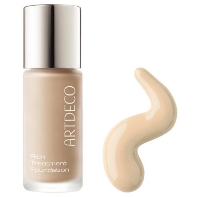 „Rich Treatment Foundation“ – švytėjimo suteikiantis makiažo pagrindas, atspalvis 28 „Light Porcelain“, 20 ml