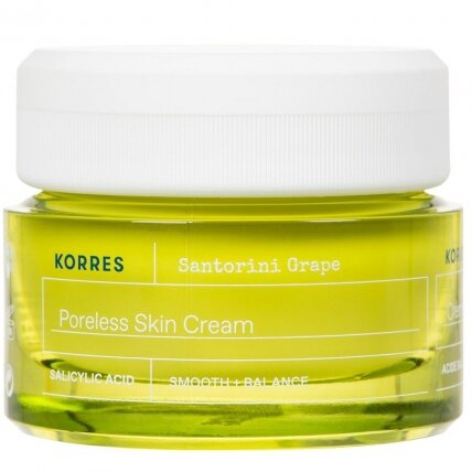 KORRES Santorini Grape Pore Refining veido kremas 40ml KORRES Santorini Grape Pore Refining veido kremas 40ml