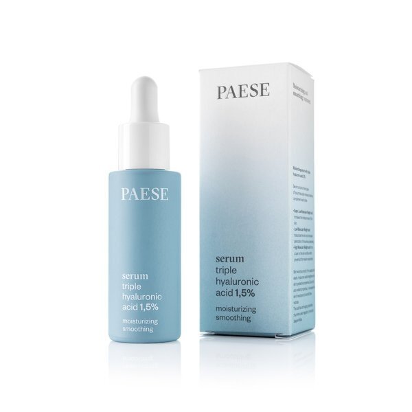 Paese Triple Hyaluronic Acid 1,5% drėkinamasis serumas su triguba hialurono rūgštimi 30ml