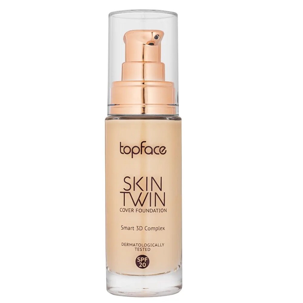 „Skin Twin Cover“ makiažo pagrindas 002, 30 ml