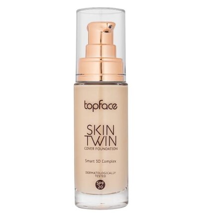 „Skin Twin Cover“ makiažo pagrindas 001, 30 ml „Skin Twin Cover“ makiažo pagrindas 001, 30 ml