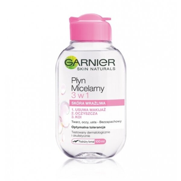 GARNIER Skin Naturals 3in1 micelinis vanduo jautriai odai 100ml
