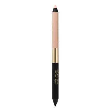 ESTEE LAUDER Smoke And Brighten Kajal Eyeliner Duo dvipusis akių pieštukas Noir/Cream 0.5g