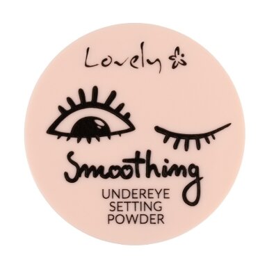 LOVELY Smoothing Undereye Setting Powder fiksuojanti biri paakių pudra 3g