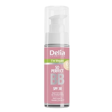 So Perfect vegan BB kremas su SPF30 filtru 01 Light 30ml