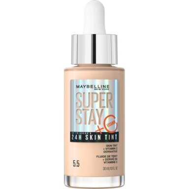 MAYBELLINE Super Stay 24H Skin Tint tonalinis pagrindas su vitaminu C 5.5 30ml