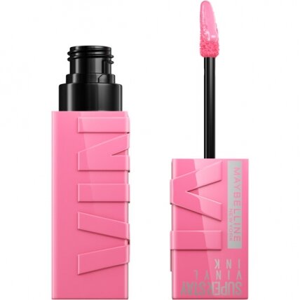 MAYBELLINE Super Stay Vinyl Ink lūpų dažai 155 Upbeat 4.2ml MAYBELLINE Super Stay Vinyl Ink lūpų dažai 155 Upbeat 4.2ml