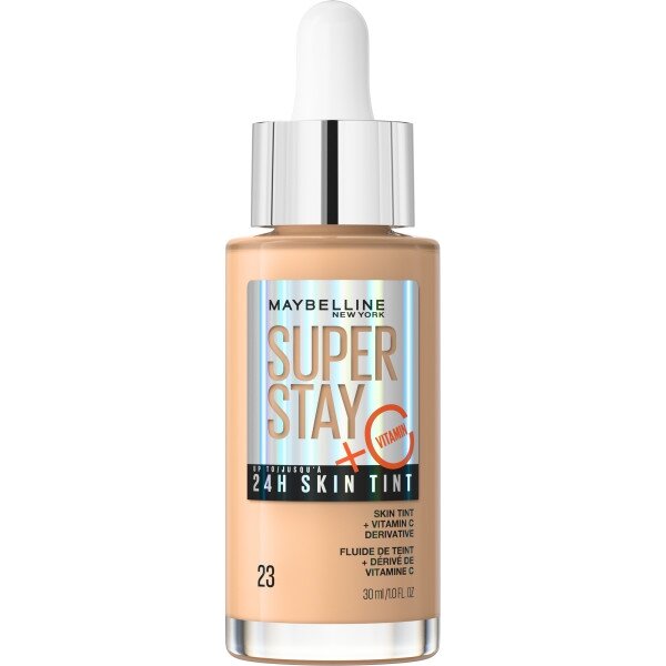MAYBELLINE Super Stay 24H Skin Tint tonalinis pagrindas su vitaminu C 23 30ml MAYBELLINE Super Stay 24H Skin Tint tonalinis pagrindas su vitaminu C 23 30ml