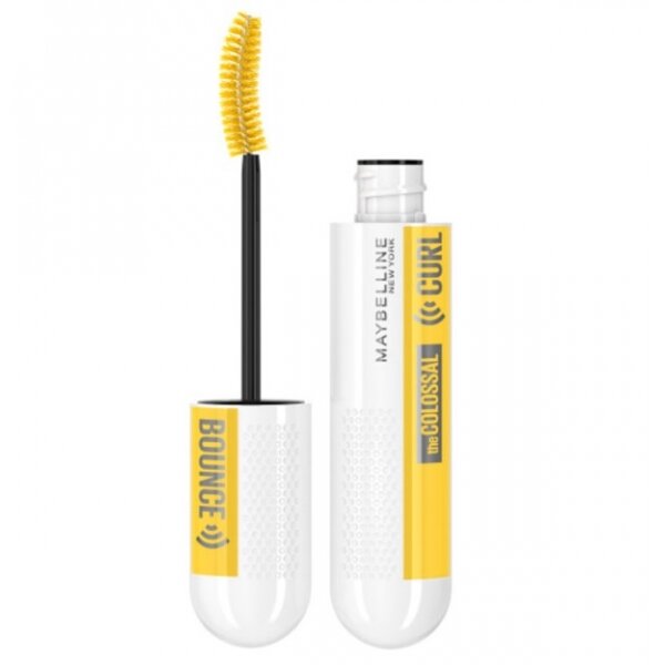 MAYBELLINE The Colossal Curl Bounce blakstienų tušas 01 Very Black 10ml