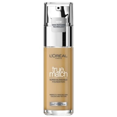 True Match Foundation makiažo pagrindas W4 Warm Undertone/Golden Natural 30ml