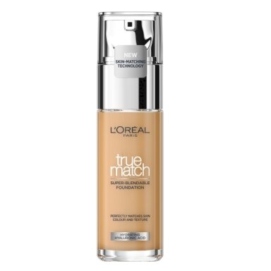 True Match Foundation makiažo pagrindas W5 Warm Undertone/Golden Sand 30ml