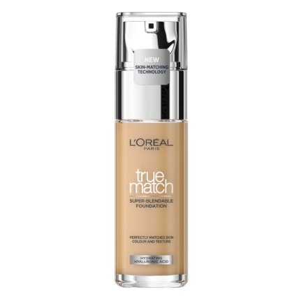 True Match Foundation makiažo pagrindas 3.N Neutral Undertone 30ml True Match Foundation makiažo pagrindas 3.N Neutral Undertone 30ml