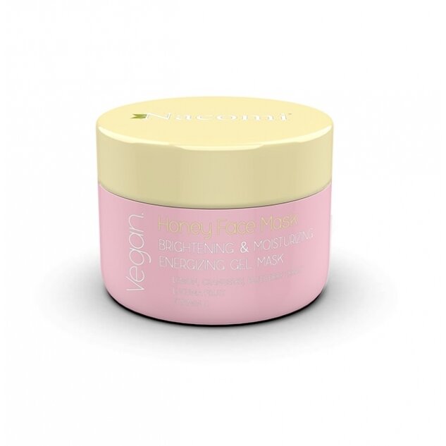 Vegan Honey Face Mask, skaistinanti ir drėkinanti medaus kaukė, 50ml