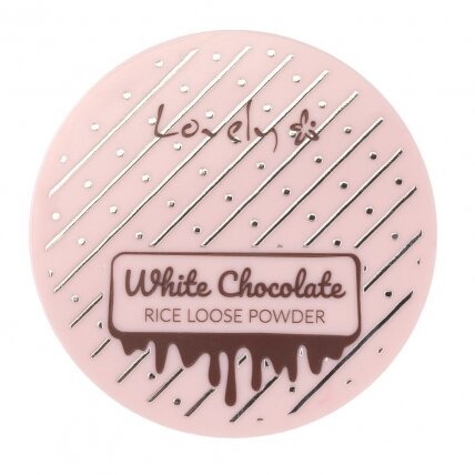 LOVELY White Chocolate Loose Powder fiksuojanti biri pudra 8g LOVELY White Chocolate Loose Powder fiksuojanti biri pudra 8g